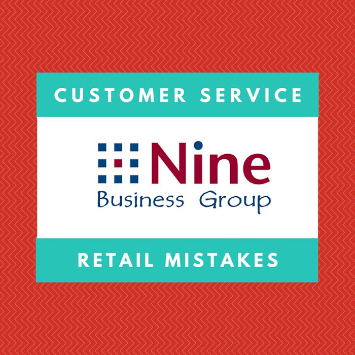 Customer service retail mistakes